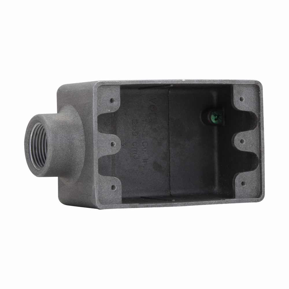 Product image for 3/4 THRUFEED CST AL FS BX SGL GNG MT LUG