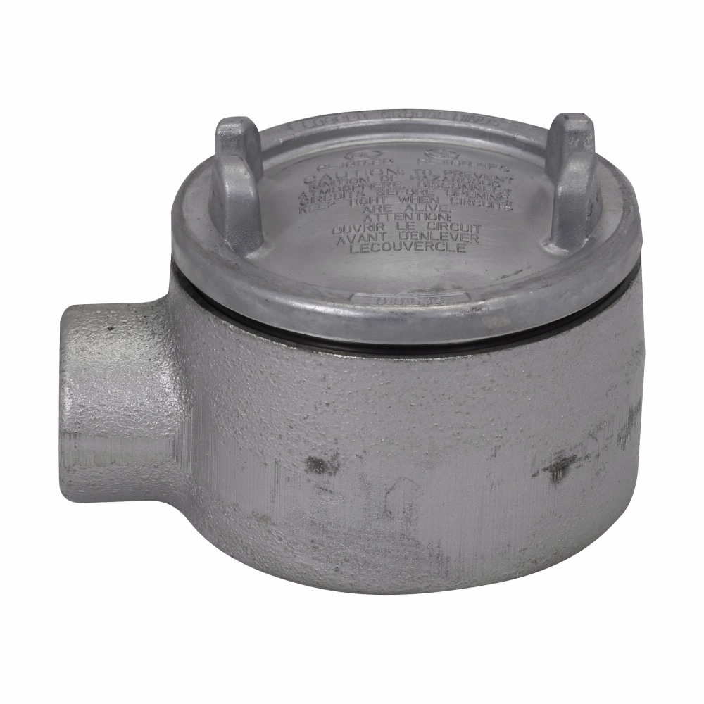 Product image for 1 1/4 OUTL BX 3 5/8 DIA CVR THRD RGD/IMC