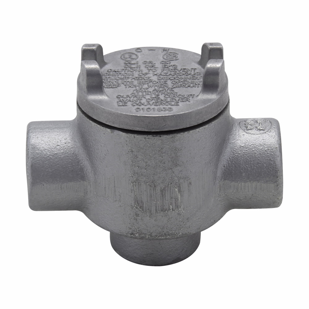 Product image for 1/2 OUTLET BX 3 CVR FOR THRD RIGID/IMC
