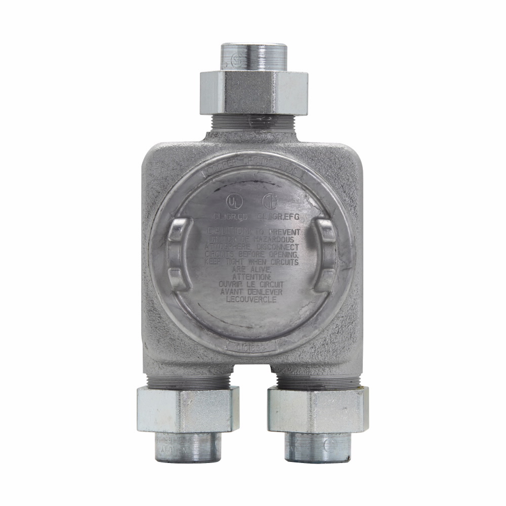Product image for IRON JUNC BX 3 1" UNION HUBS