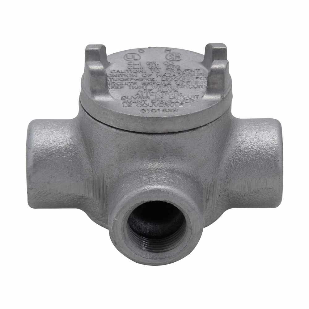 Product image for 3/4 OUTL BX 2 DIA CVR THRD RIGID/IMC