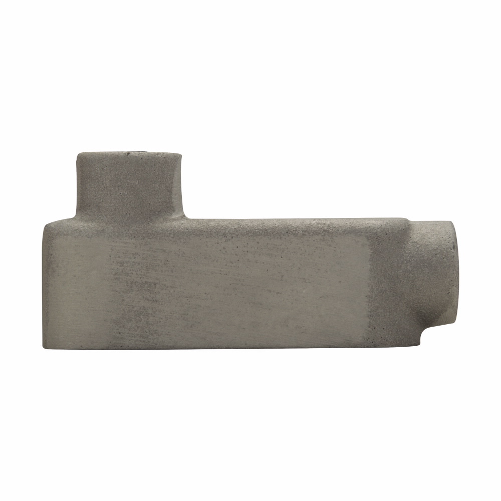 Product image for CROUSE_HINDS LB39 FITTING LB 1" MARK9 ALUM BODY ONLY FOR RIGID CONDUIT AND IMC CU FREE ALUMINUM CONDULET