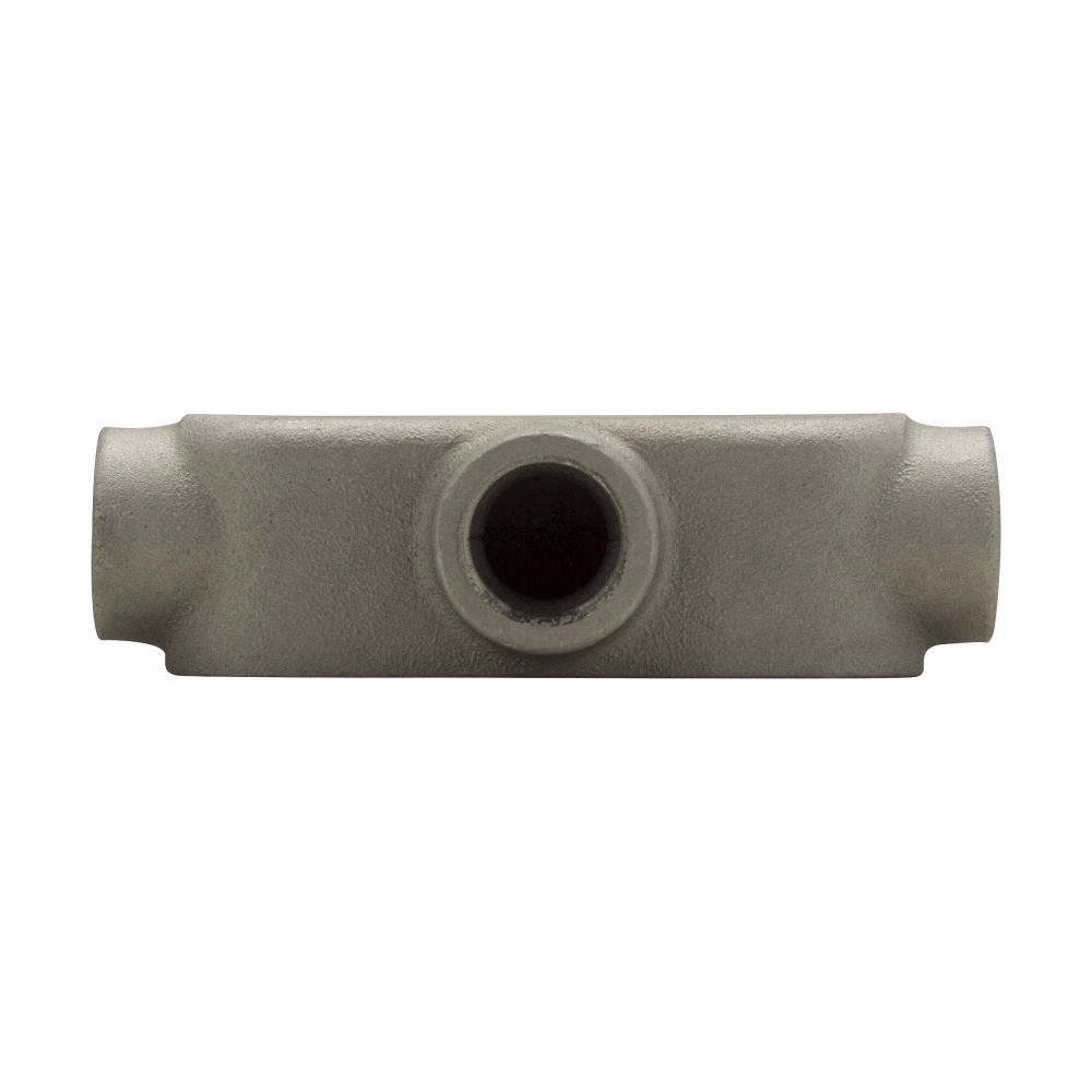 Product image for CROUSE_HINDS T29 FITTING T 3/4" MARK9 ALUM BODY ONLY FOR RIGID CONDUIT AND IMC CU FREE ALUMINUM CONDULET