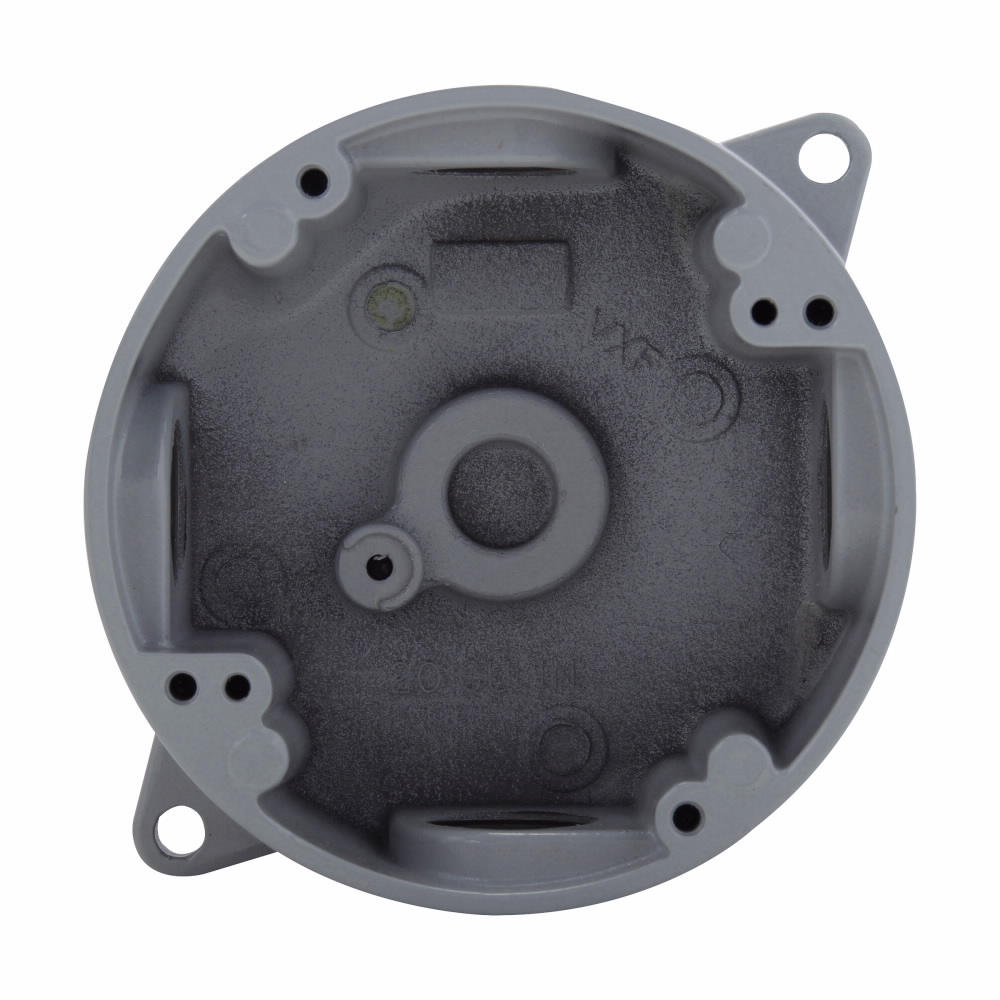 Product image for CROUSE_HINDS VXF10 BOX CAST OUTLET 1/2"HUB TAPPED SURFACE W/ LUGS 4HUBS 3PLUGS