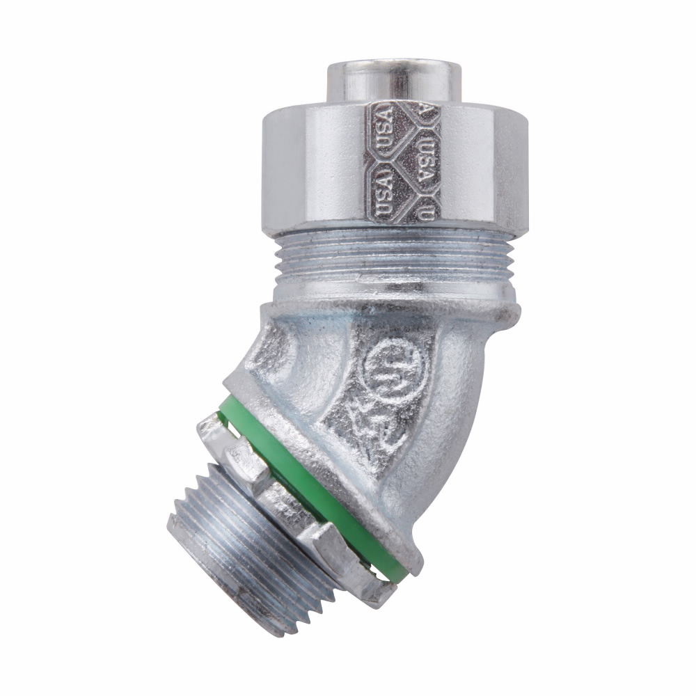 Product image for 1/2 LT LOW PROFILE 45 DEGREE CONN