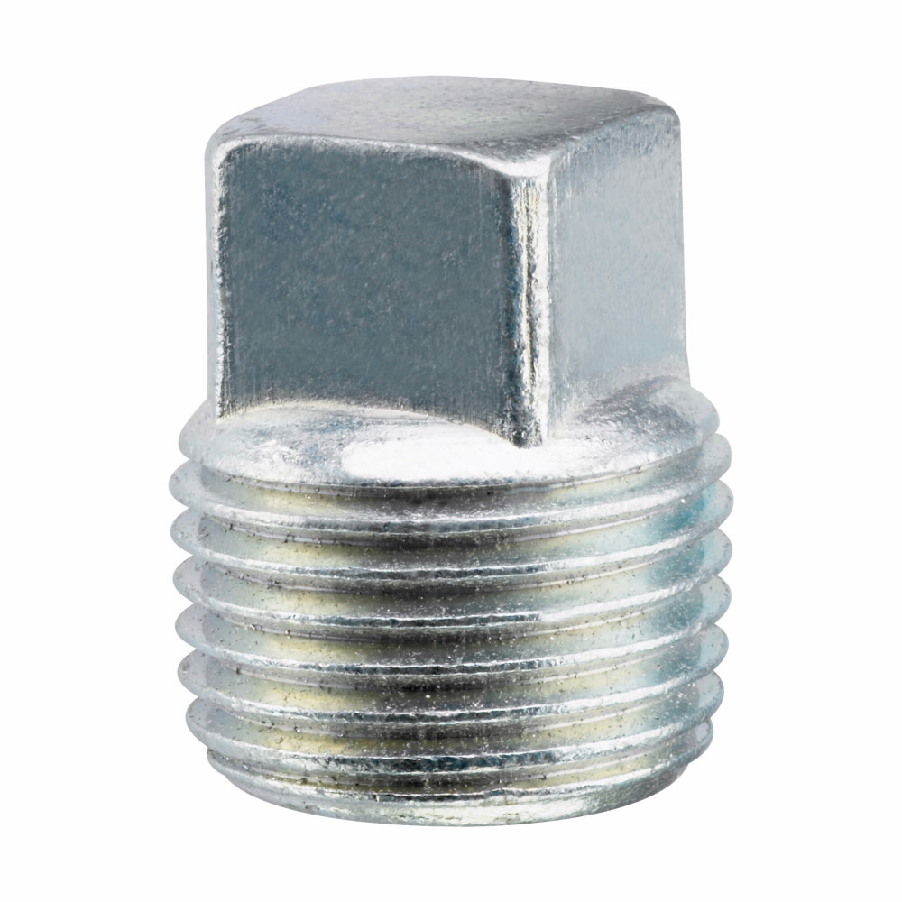 Product image for 4 RGD SQUARE HEAD PLUG CST IRON