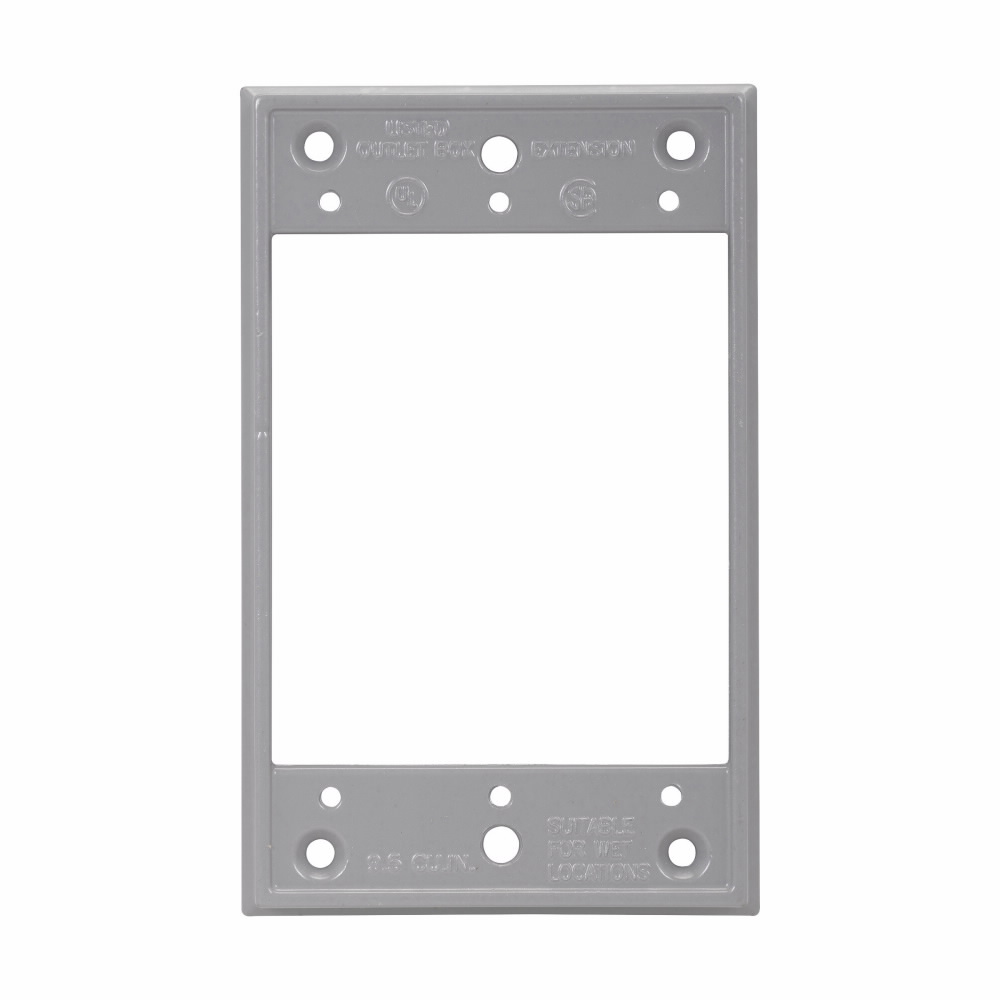Product image for 1 G WP EXTEN 1 DP GRAY
