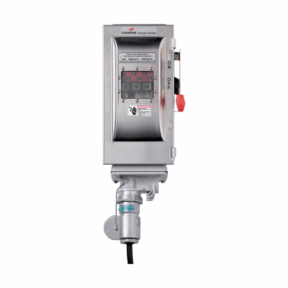 Product image for 60A 4W3P ARK NONFUS SS INTRLK RCP 29LBS