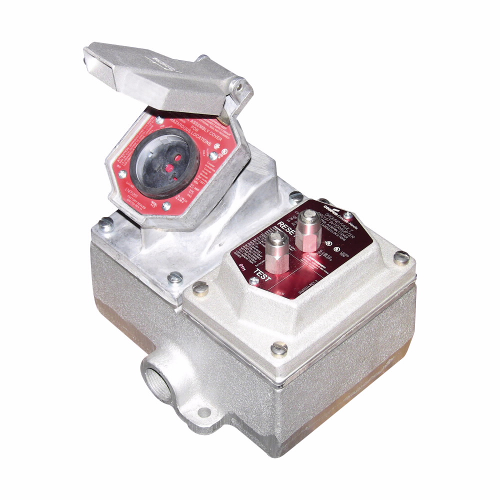 Product image for 20A 125V DE DL GANG RCPT ASSY 3/4 GFI