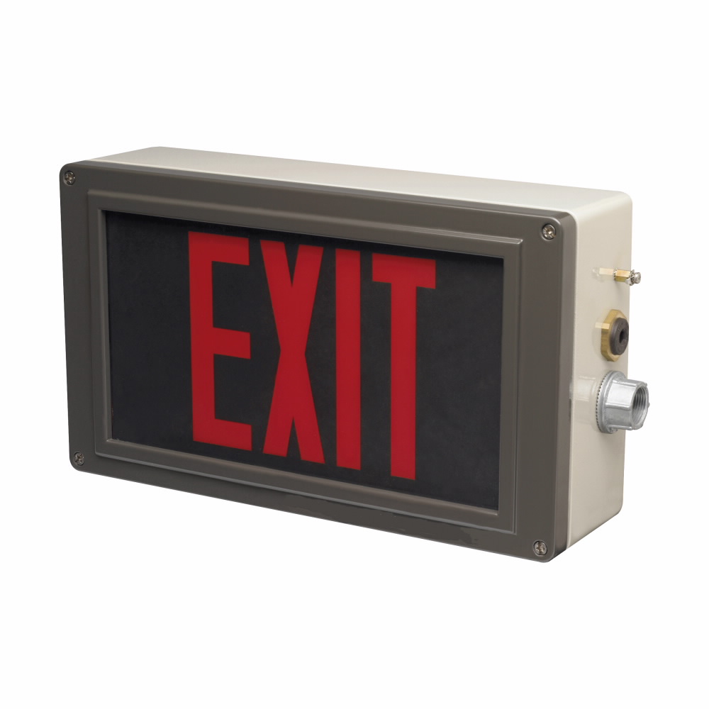Product image for EX-LITE ZE EMER EXIT SIGN BAT 110-277VAC
