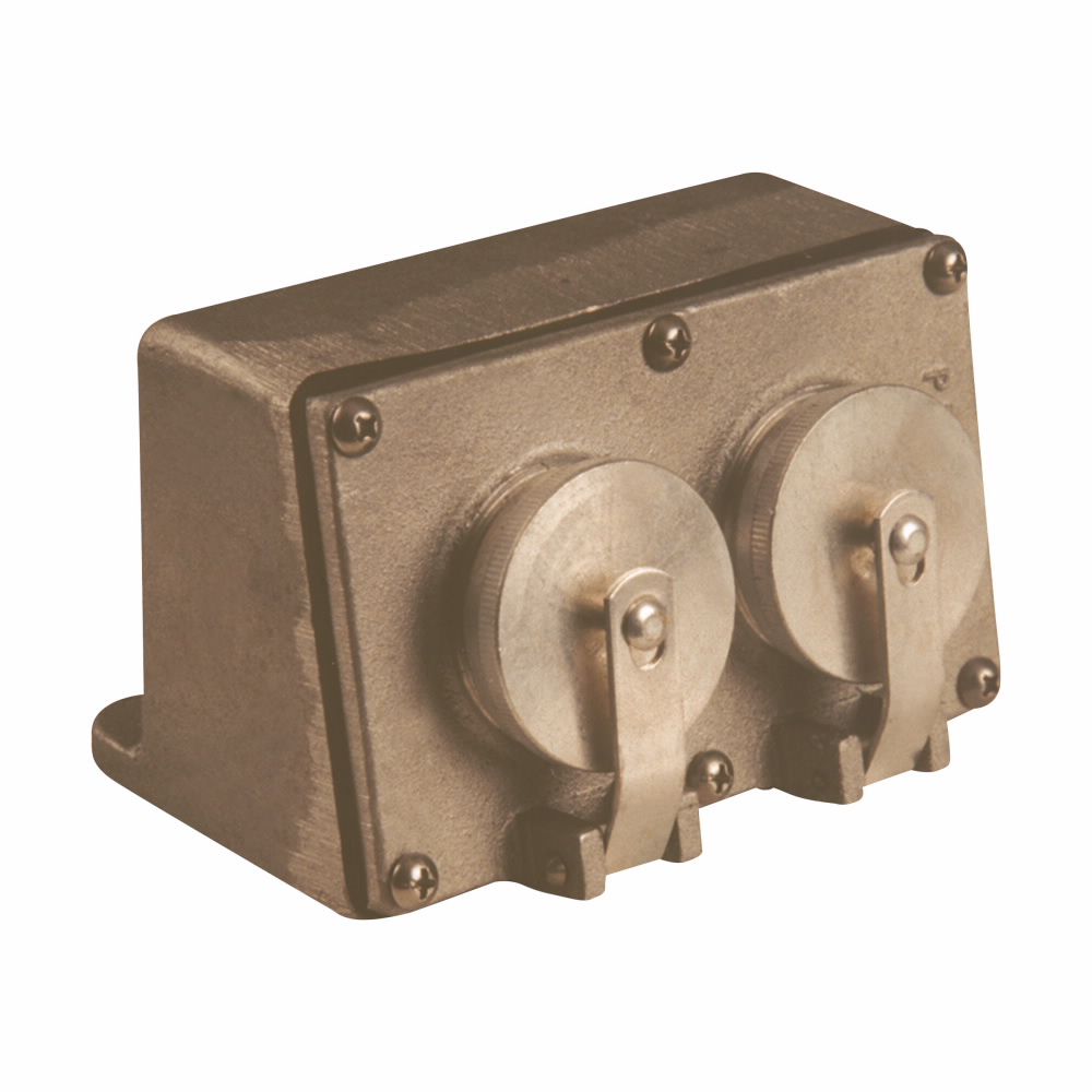 Product image for PLGRCPT BRS-BR PLUG 15A 125V F/2500 S