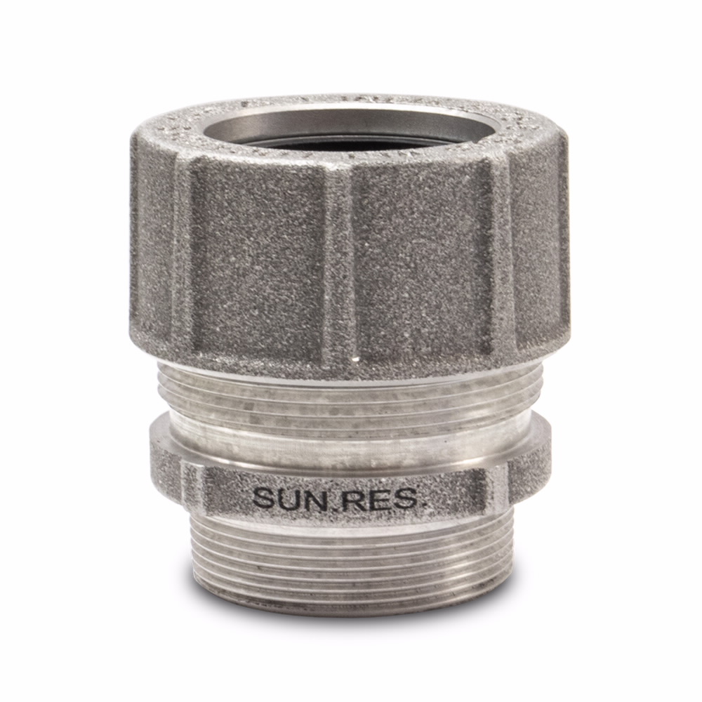 Product image for 2 NPT AL MALE CORD/CAB FTG 1.62-1.87
