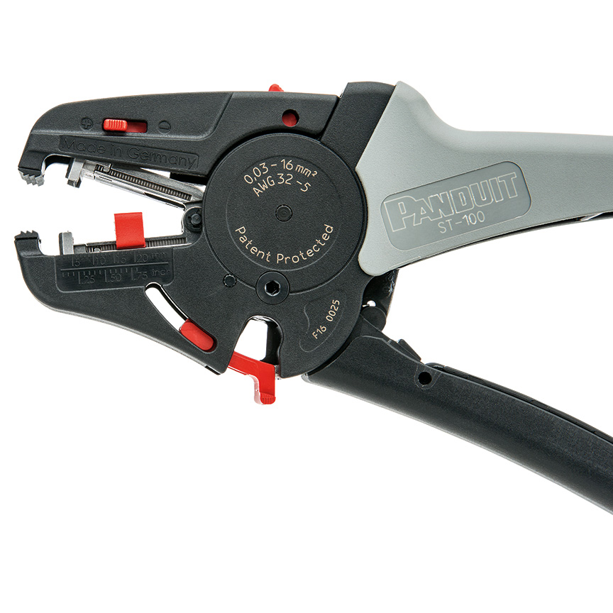 Product image for Pan-Term® ST-100 Self-Adjusting Wire Cutter and Stripper