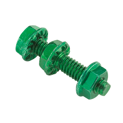 Product image for StructuredGround™ TRBSK Bonding Stud Kit, Green, Zinc-Plated, PK1
