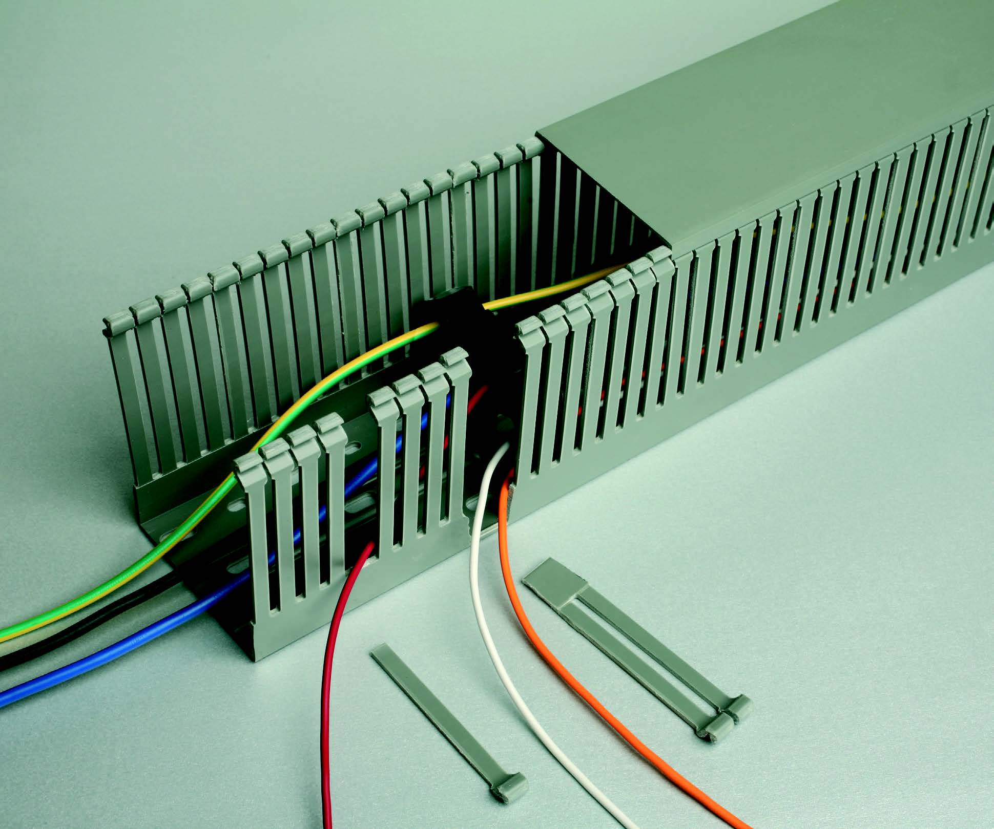 Product image for 3"X4" E-DUCT GRY 6'6"PC C/W CVR (8pcs/Case)