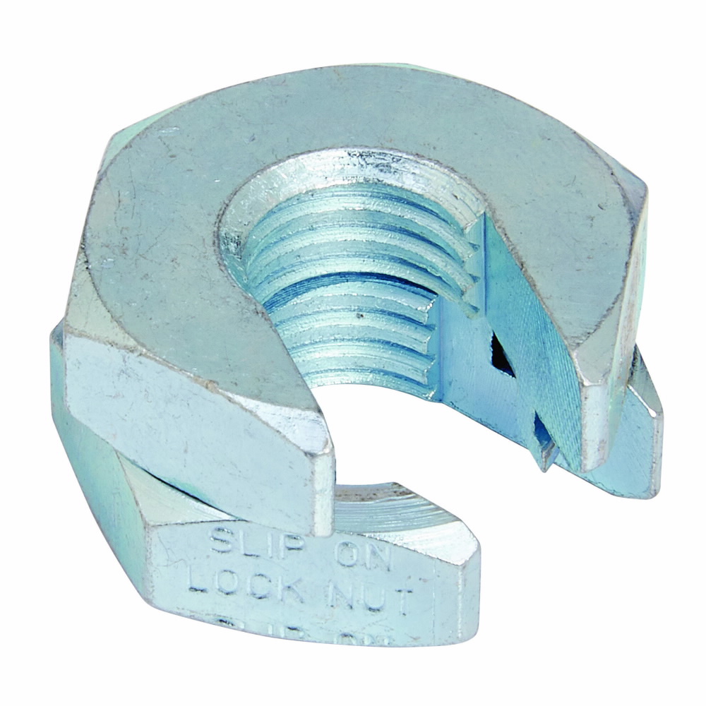 Product image for SLIP ONLOCK NUT, 1/2", ZN PLTD
