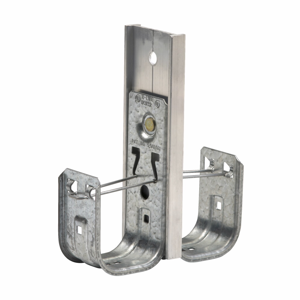 Product image for DBL-SIDED MULTI-TIER, 2" HOOK, 1-TIER, 6 3/16" H