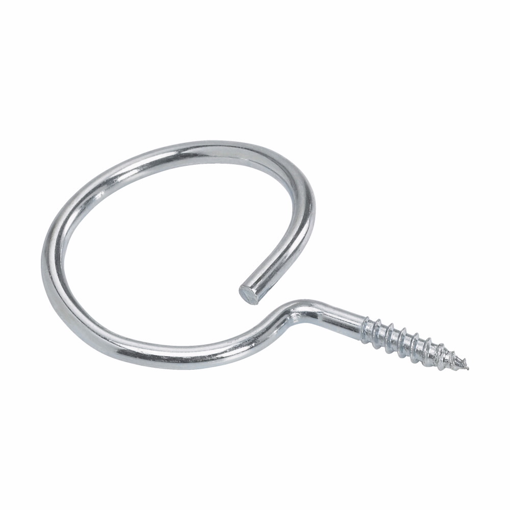 Product image for THREADED BRIDLE RING, LAG SCREW, 2" RING, 1/4"