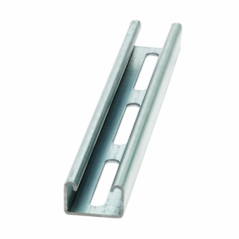 Product image for CHNL, 1" X 1 5/8", 13/32" X 3" SLOTS, 12 GA, 120", GA