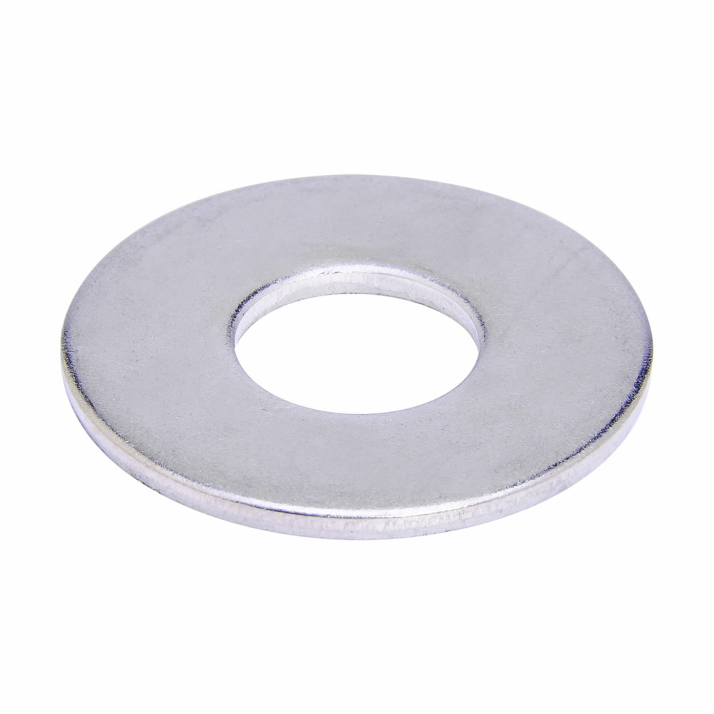 Product image for FLT WASHER, 1/2", ZN PLTD
