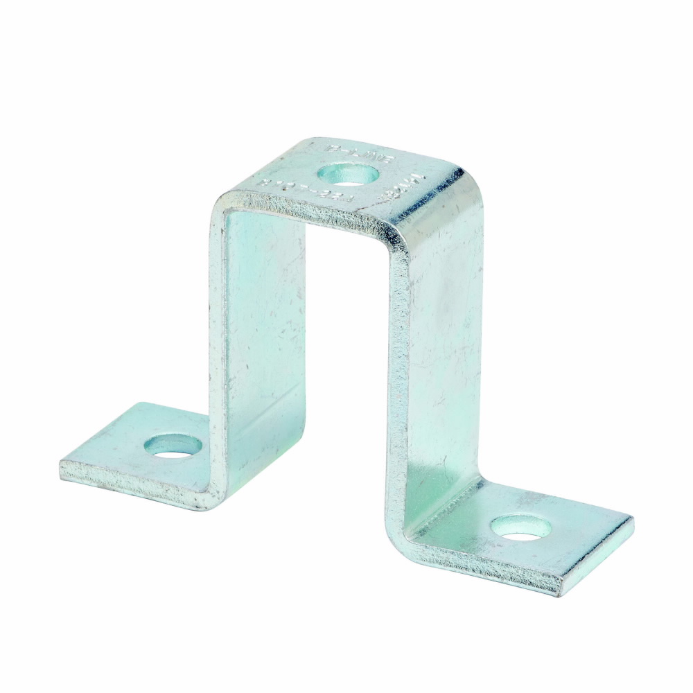 Product image for THREE HOLE U-SPT, ZN PLTD