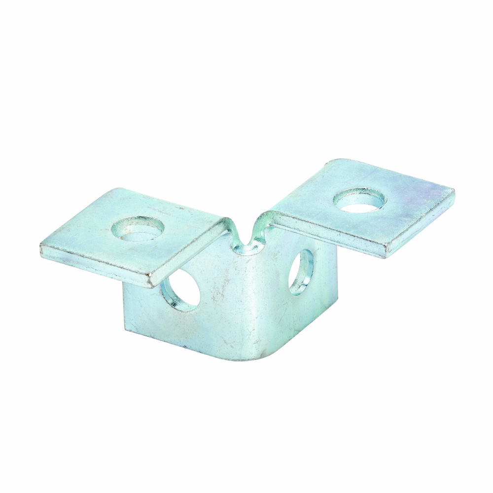 Product image for FOUR HOLE DBL CORNER CONNECTION, ZN PLTD