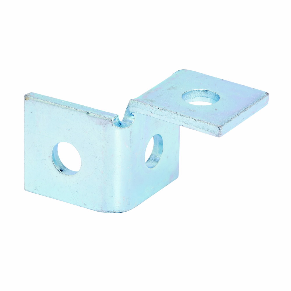 Product image for THREE HOLE SGL CORNER CONNECTION, RIGHT HAND, ZN PLT