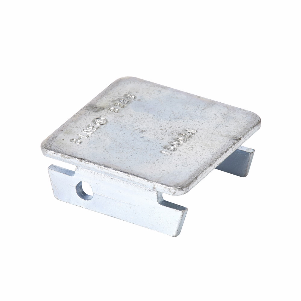 Product image for CHNL END CAP, 1 5/8" X 1 5/8" B24 & B26 CHNL, Z"