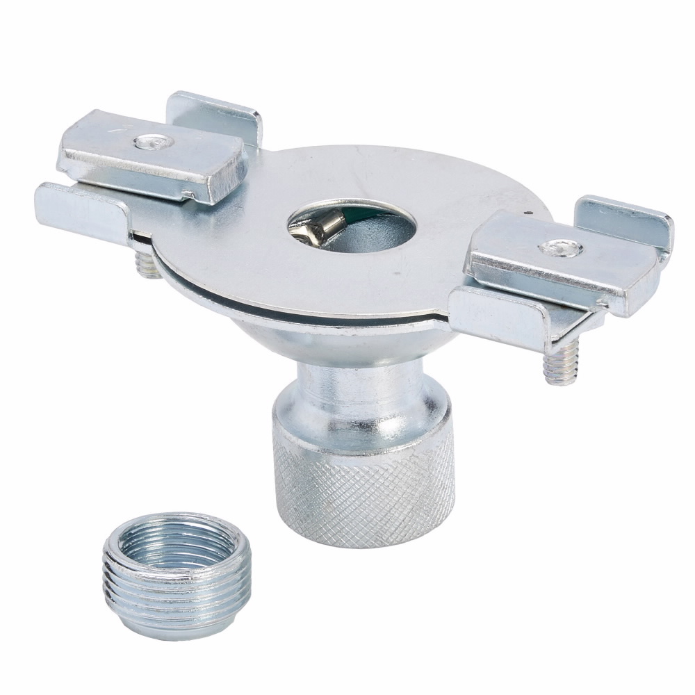 Product image for 360 DEG SWIVEL CHNL CONNECTOR, ZN PLTD