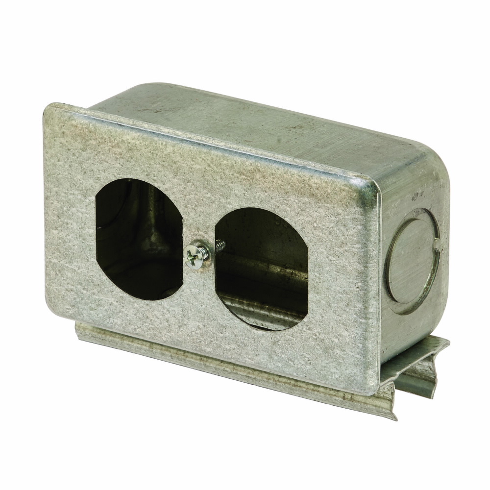 Product image for SNAP" OUTLET BOX, ZN PLTD