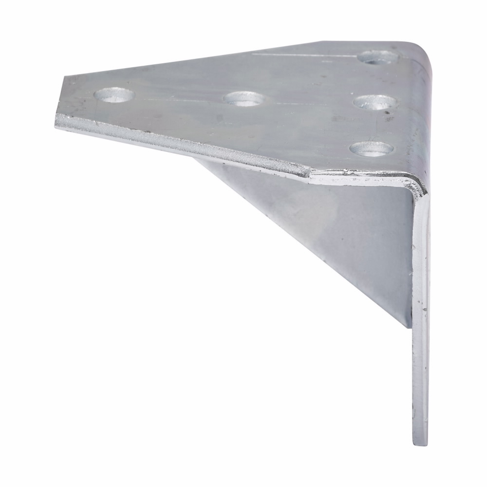 Product image for SEVEN HOLE GUSSETTED CORNER CONNECTION, ZN PLTD
