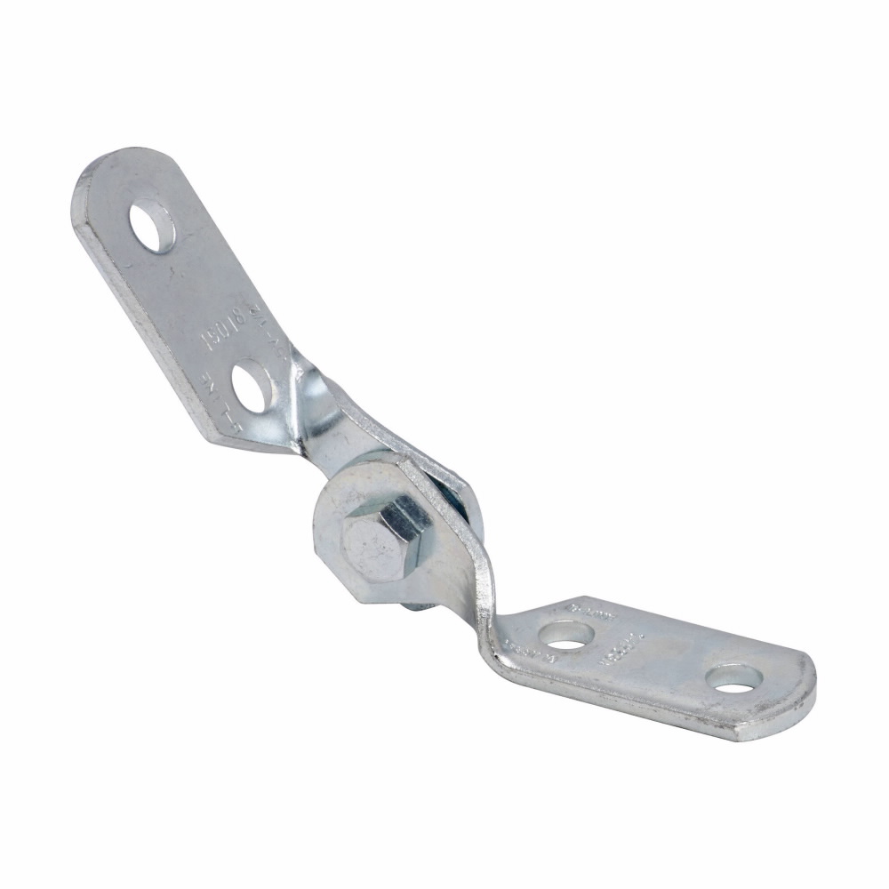 Product image for FOUR HOLE ADJUSTABLE HINGE, ZN PLTD