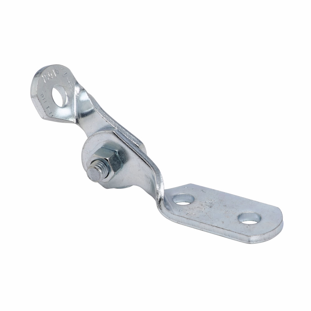 Product image for TWO HOLE ADJUSTABLE HINGE, ZN PLTD