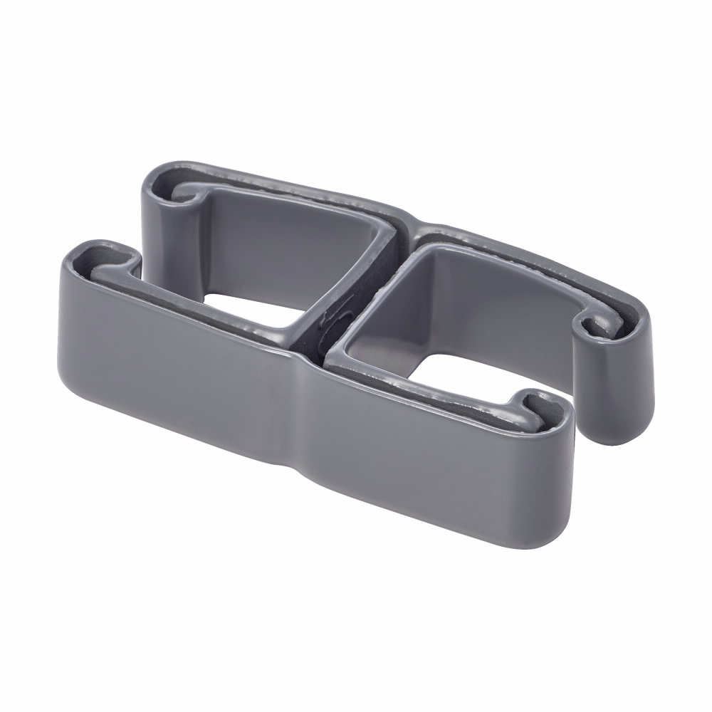 Product image for PLASTIC END CAP 1 5/8" X 1 5/8" BACK TO BACK CHNL (B