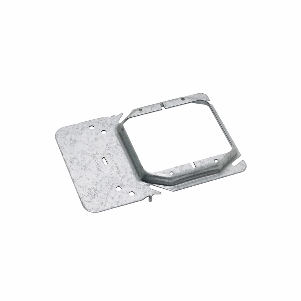 Product image for UNI-MOUNT BOX SPT CVR PLT MOUNTING BRKT, DBL GANG, 1/2" DRY