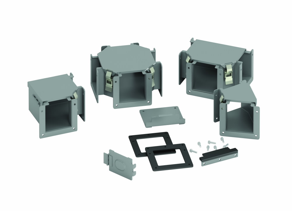 Product image for NEMA 12 LAY" WIREWAY 45 ELBOW, OUTSIDE O