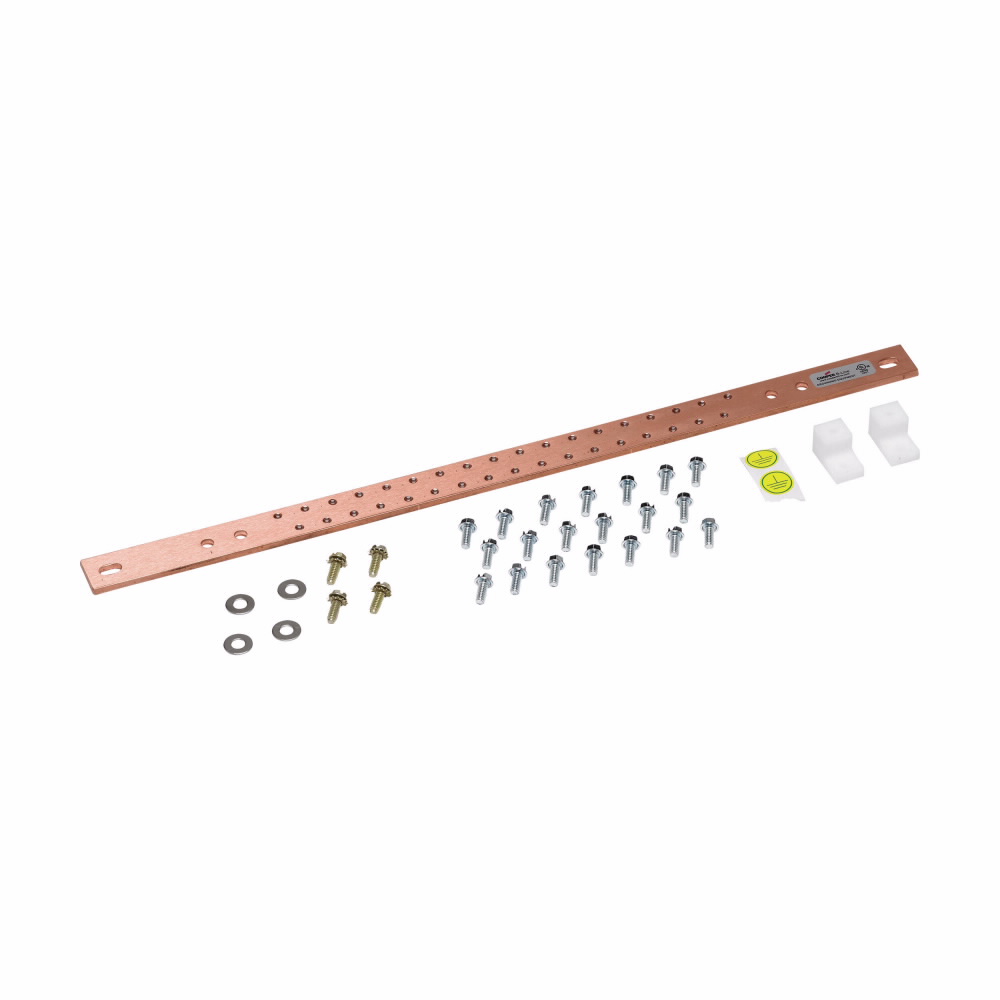 Product image for HRZ RACK GROUND BAR KIT, 19" RACK W
