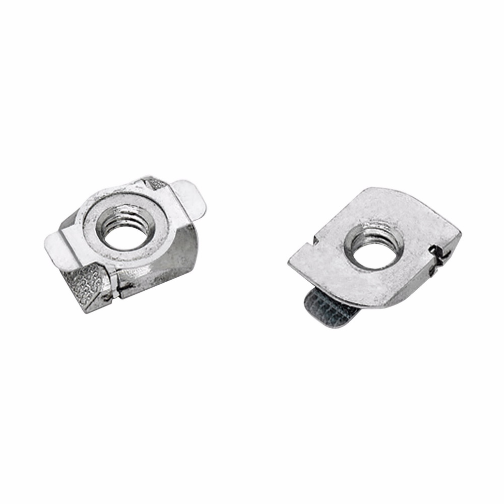 Product image for 4D DOVETAIL TWIRL-NUT, 1/4"-20 THREAD, 1/4" NUT, ZN PLTD