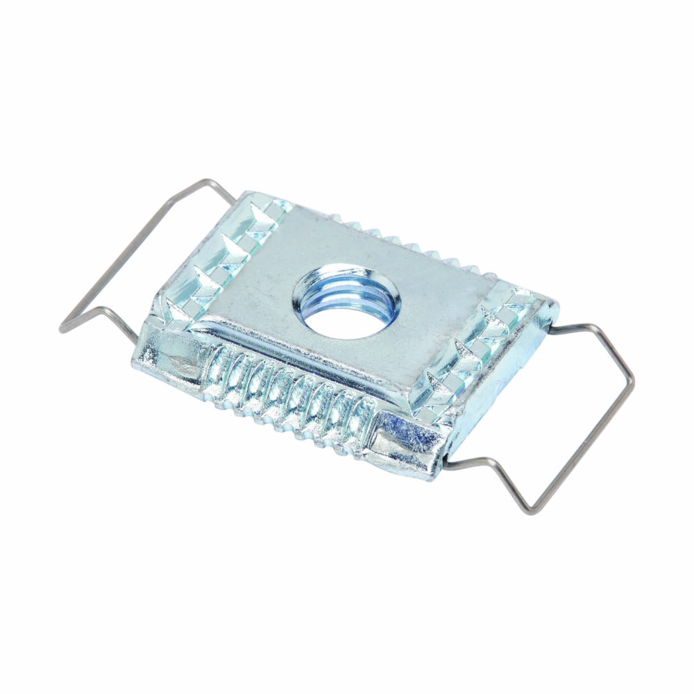 Product image for 4D SLIDE" CHNL NUT, 3/8"-16 THREAD, 1/4" NUT