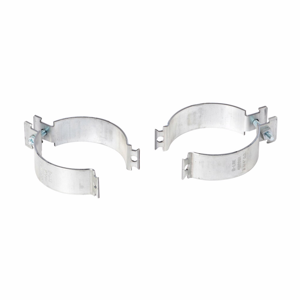 Product image for 4D-OD PIPE/CONDUIT CLAMP, 3" OD, ZN PLTD