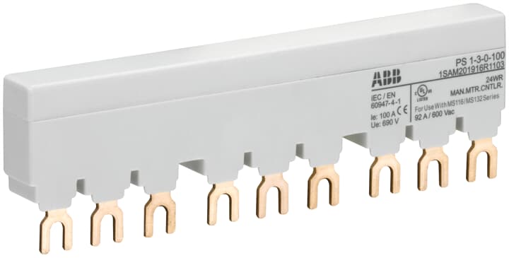 Product image for MS116/132 BUSBAR 92A 3-MMP 0-AUX