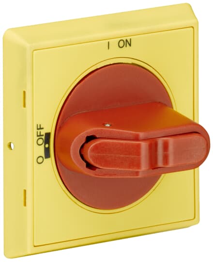 Product image for HNDL,YEL/RED,ON-OFF,NEMA 1,3R,12,6