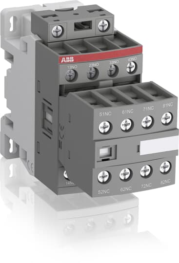 Product image for RELAY,4NO,4NC,100-250V50/60HZ-DC