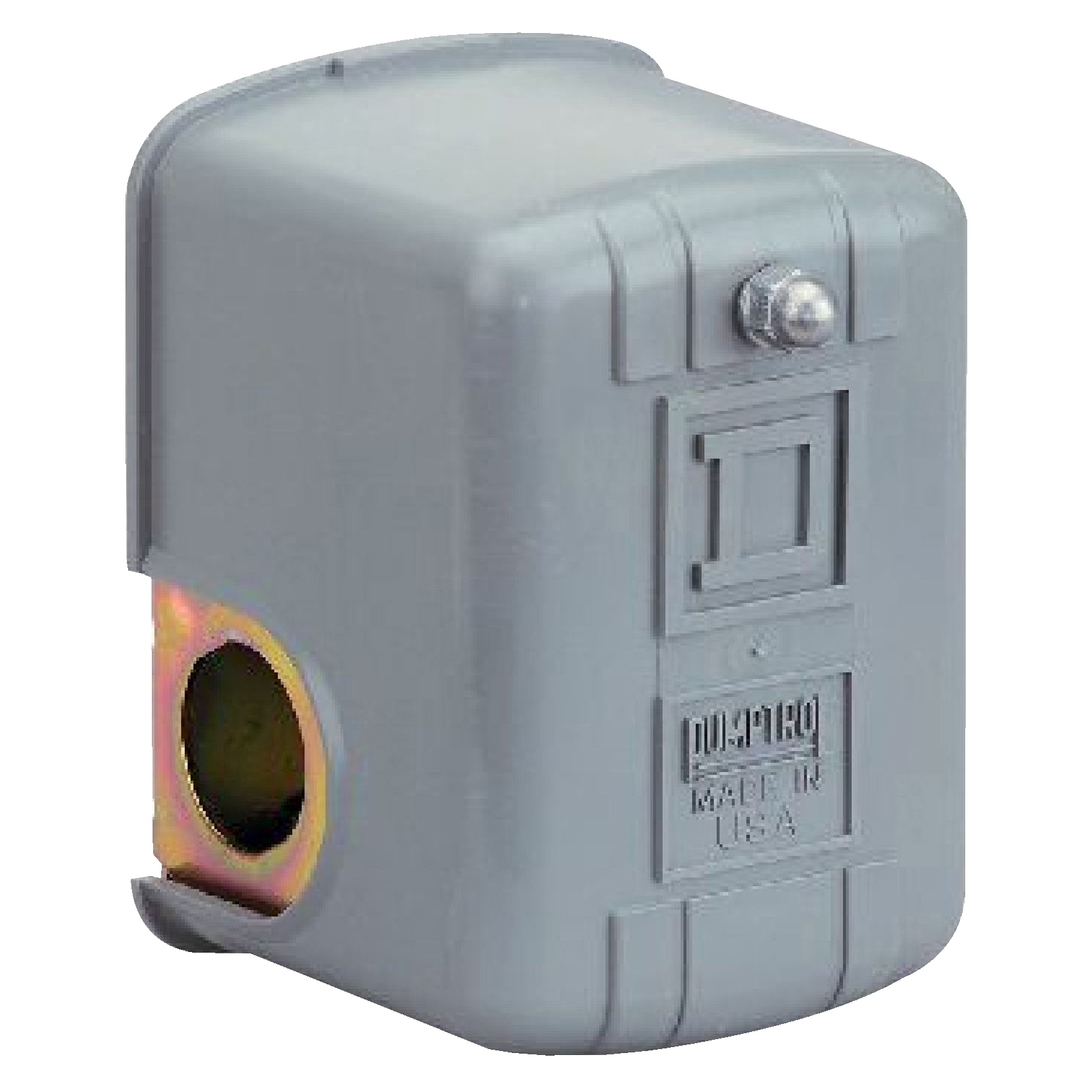 Product image for SQUARE D PUMPTROL, AIR COMPRESSOR SWITCH 9013FH, FIXED DIFFERENTIAL, OFF AT 150 PSI, HIGH HP