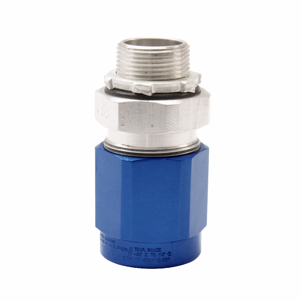Product image for 3/4 AL MC AND TRAY CABLE FTG OD .650 TO 1.000