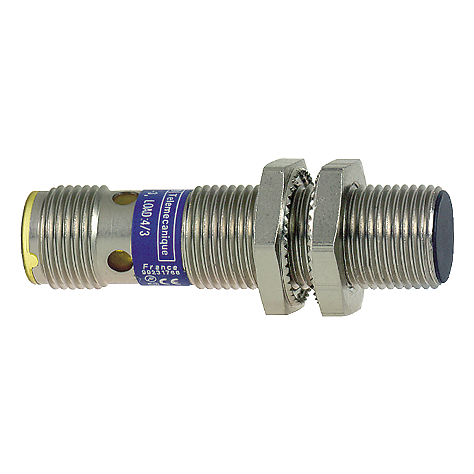 Product image for INDUCTIVE PROXIMITY SENSORS XS, INDUCTIVE SENSOR XS1 M12, L50MM, BRASS, SN4MM, 12...24 VDC, M12