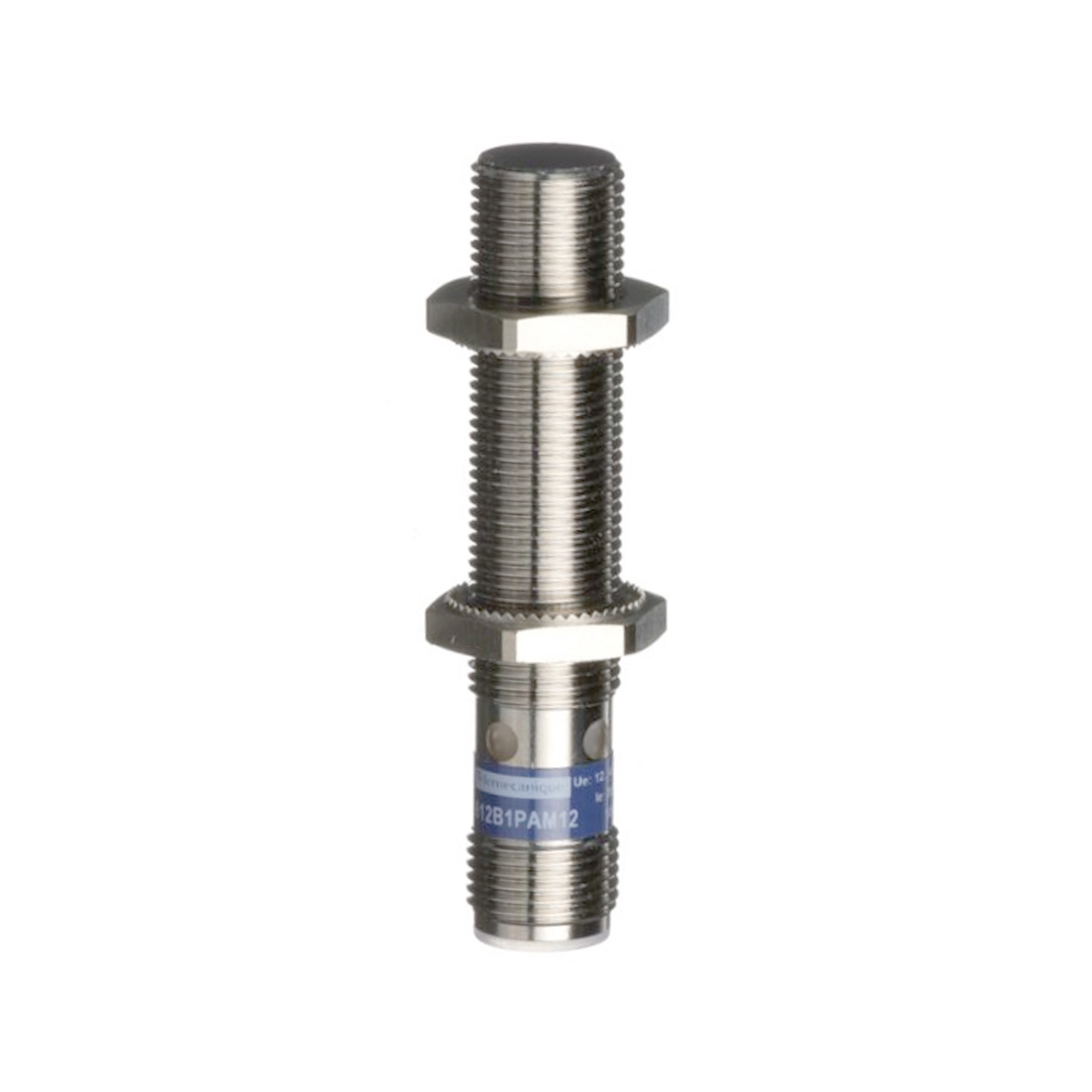 Product image for INDUCTIVE SENSOR, XS6, M12, L62 MM, BRASS, SENSING 4 MM, 12 TO 48 VDC