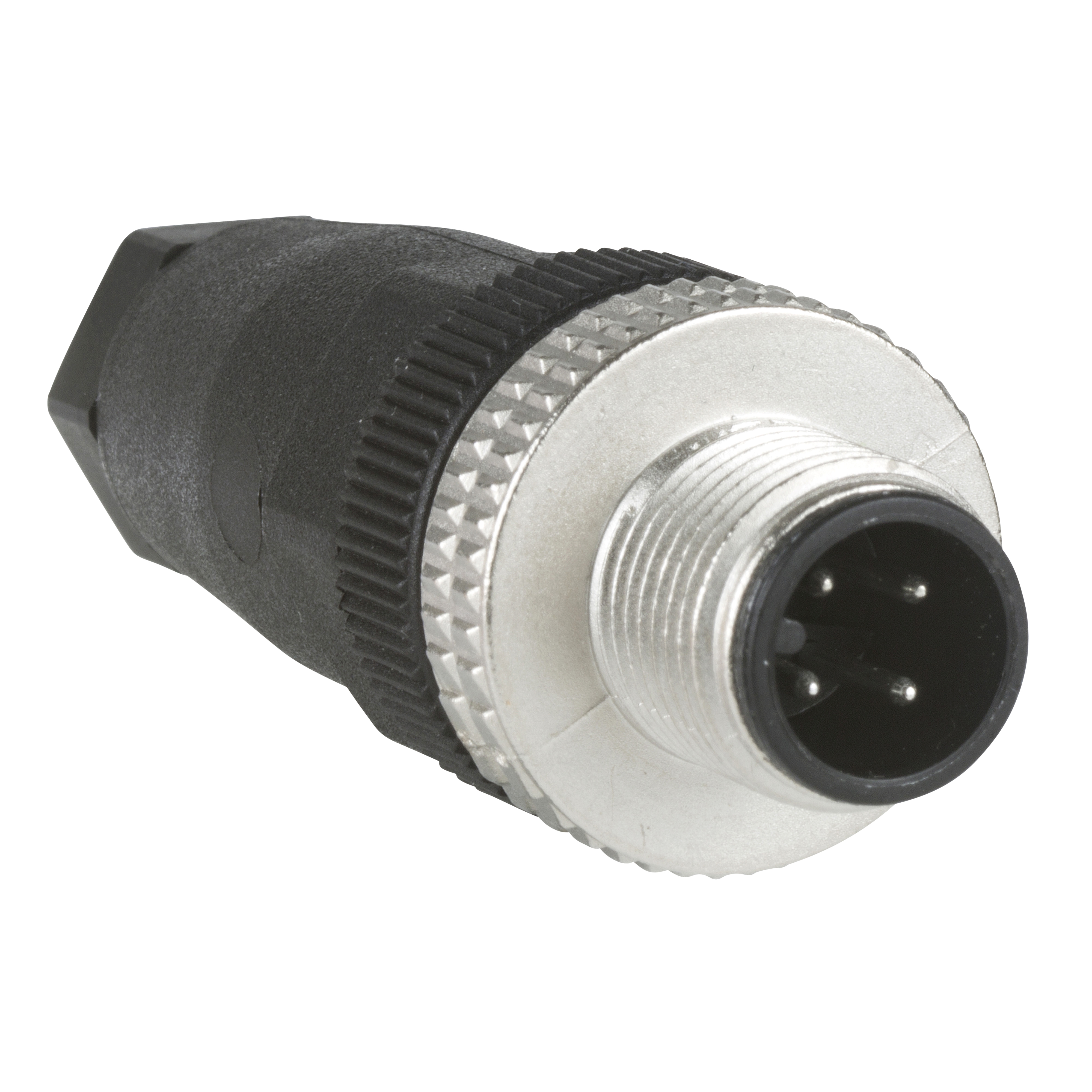 Product image for MALE, M12, 4 PIN, STRAIGHT CONNECTOR, CABLE GLAND PG 7