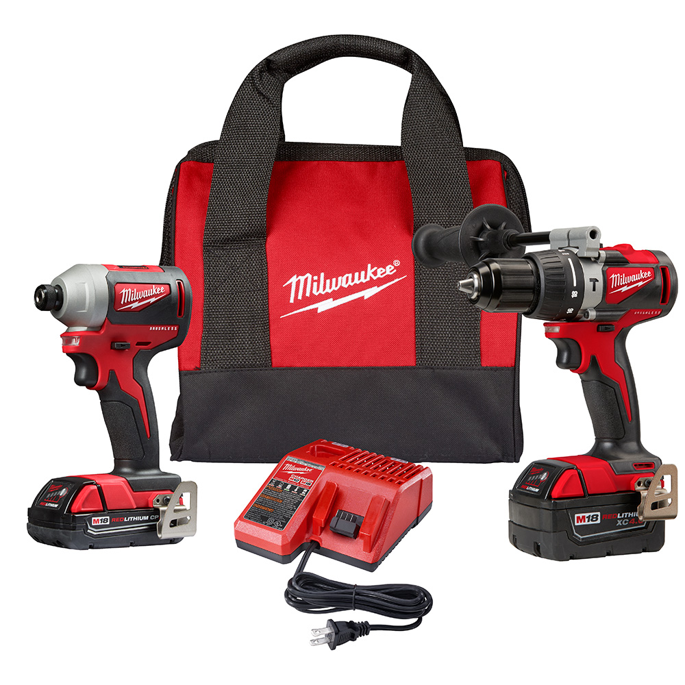 Product image for M18™ Brushless Hammer Drill/Impact Combo Kit 2.0,4.0