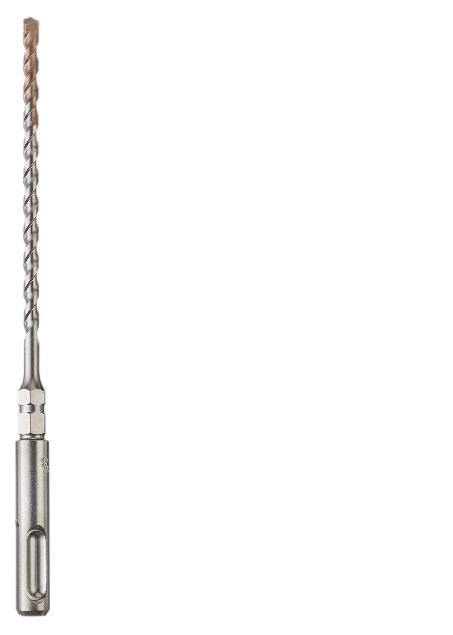 Product image for Bit SDS-PLUS drill 2-cutter 1/4" hex 3/16x5"